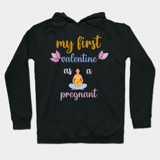 my first valentine as a pregnant Hoodie